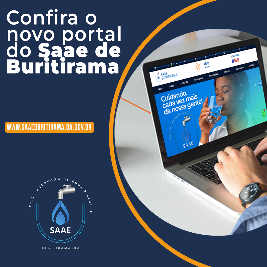 Novo Portal do Saae de Buritirama